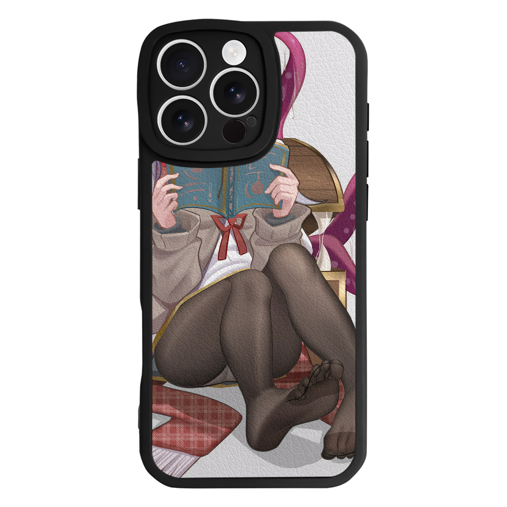 （画像用） 葬送のフリーレン Frieren 【iPhone 16シリーズ対応】シリコンスマホケース（レザー調） 材質：シリコン